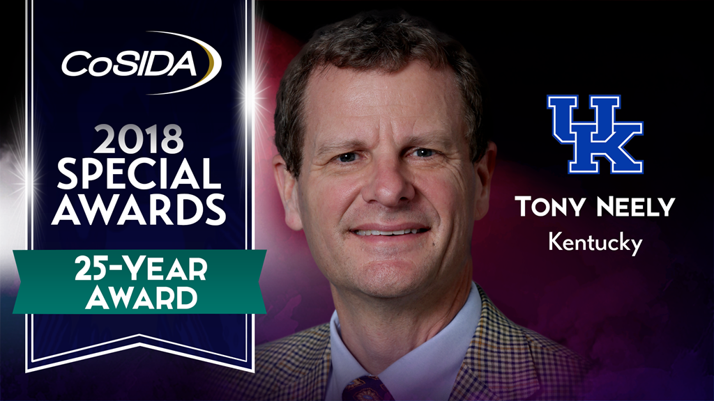 Special Awards Salute: Tony Neely (University of Kentucky), 25-Year Award